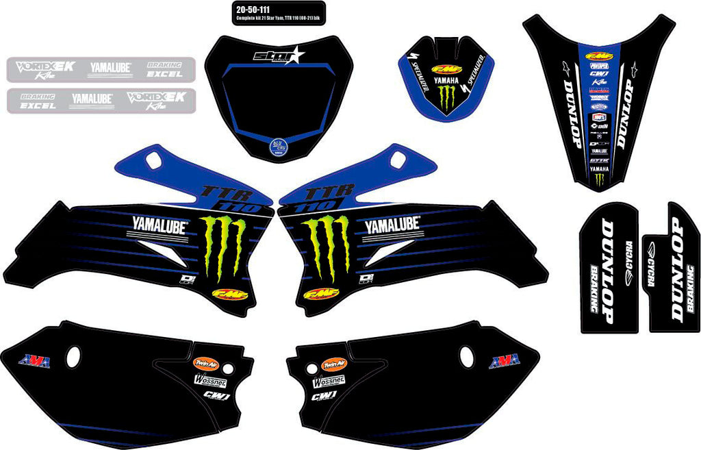 Complete Kit 21 Star Black Bag Yam
