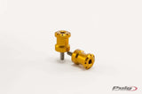 PUIG Swingarm Spools Hi-Tech 6mm Gold 2/Pk 561-4000G