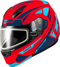 Load image into Gallery viewer, Md 04s Sector Snow Helmet Matte Red/Blue 3x
