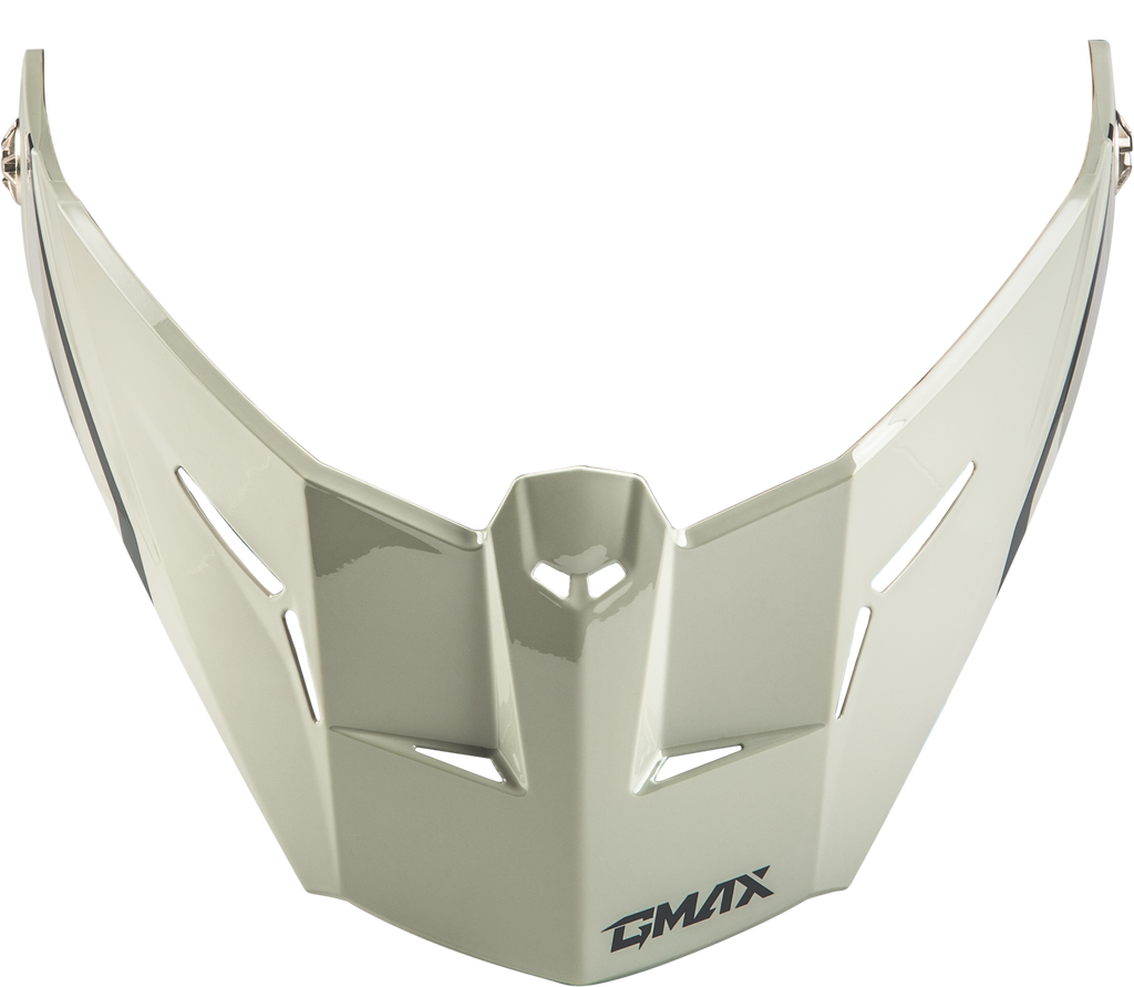 Md 74 Visor W/Screws Spectre White/Red