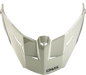 Md 74 Visor W/Screws Spectre White/Red