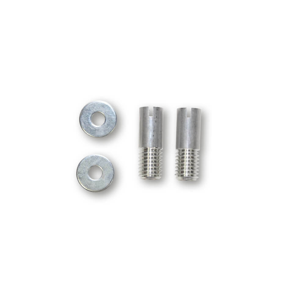 M12 Bar End/Mirror Adapter Kit Pair Bmw