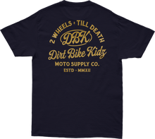 Load image into Gallery viewer, Gold Nugget Tee Navy Sm