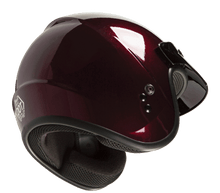Load image into Gallery viewer, Of 2 Open Face Helmet Wine Red Sm