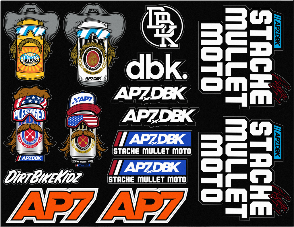 Ap7 Sticker Sheet 8.5"X11"