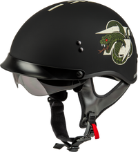 Load image into Gallery viewer, Hh 65 Drk1 Helmet W/ Peak Matte Black/Bone Xl