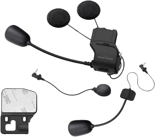 Universal Helmet Clamp Kit Hd Speakers 20s Evo/30k/50s