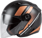 Of 77 Open Face Reform Helmet Matte Black/Copper/Silver Sm