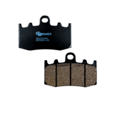 GBRAKES Brake Pads Semi Metallic 17-55669