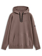 Camino Textured Ovrsizd Hoodie Taupe Xl