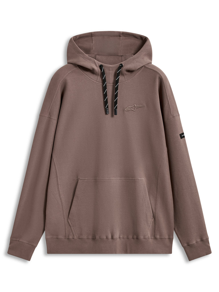 Camino Textured Ovrsizd Hoodie Taupe 2x
