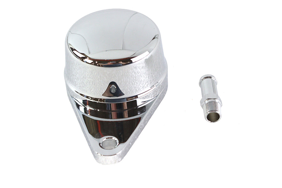 Billet Crankcase Breather Chrome