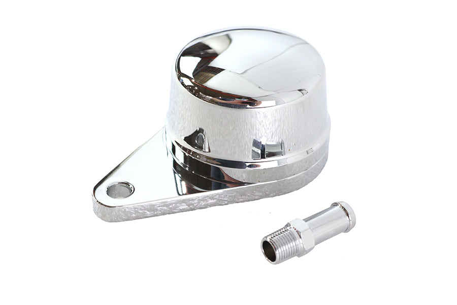 Billet Crankcase Breather Chrome