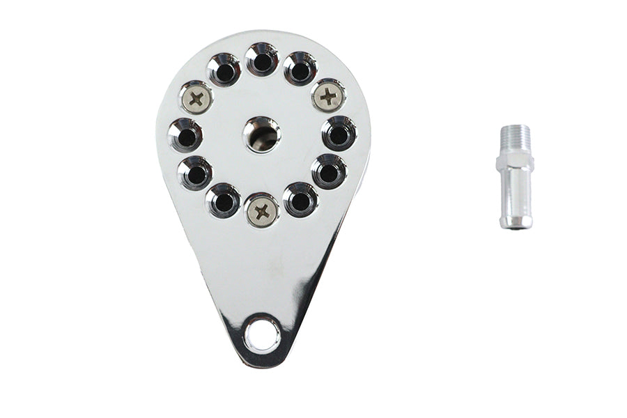 Billet Crankcase Breather Chrome