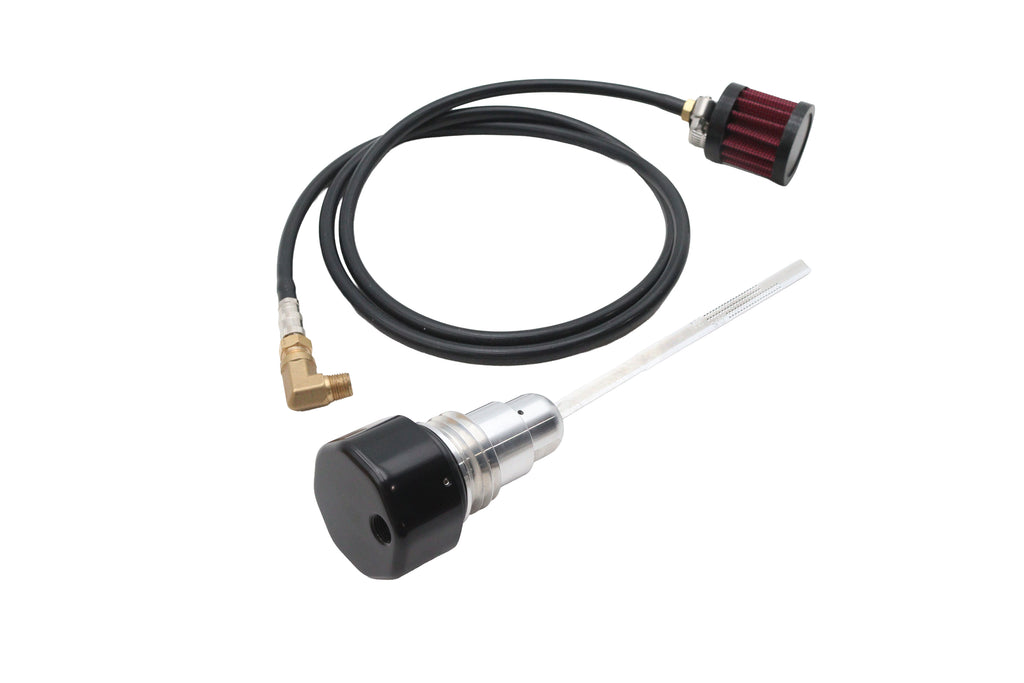 Oil Tank Vented Dipstick Black