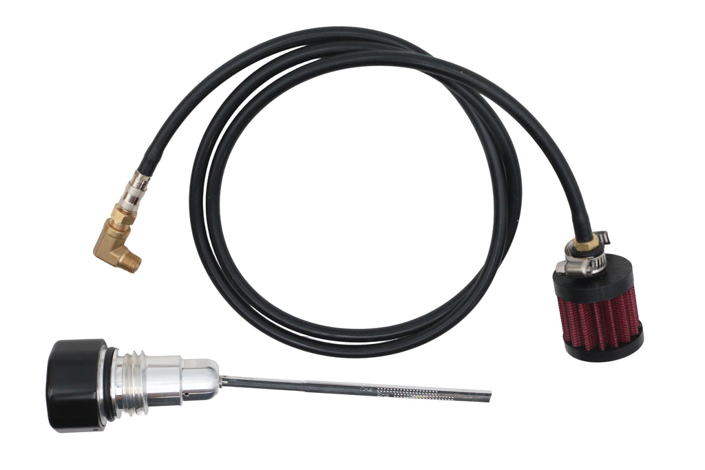 Oil Tank Vented Dipstick Black