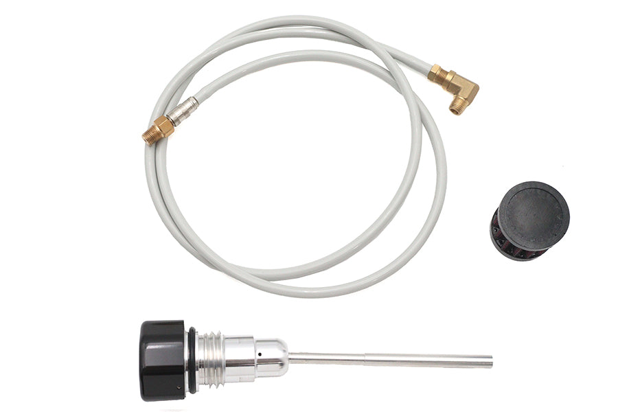 Oil Tank Vented Dipstick Black