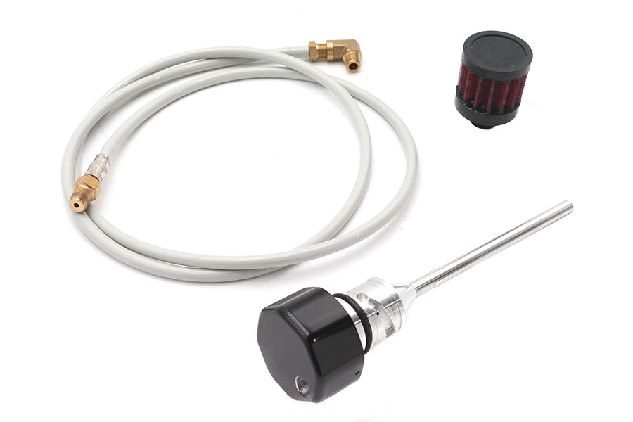 M8 Vented Dipstick Black