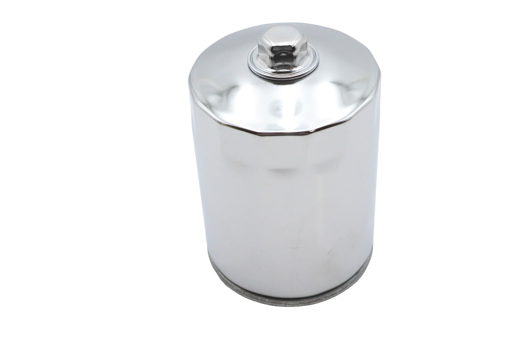 Hex Spin On Oil Filter Chrome