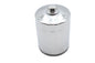 Hex Spin On Oil Filter Chrome