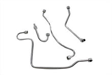 Load image into Gallery viewer, Panhead Oil Line Set Chrome