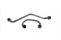 Chrome Oil Filter Line Set