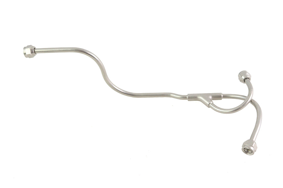 Knucklehead Top Oil Line Chrome
