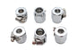 Hex Chrome Econo Seal Hose End
