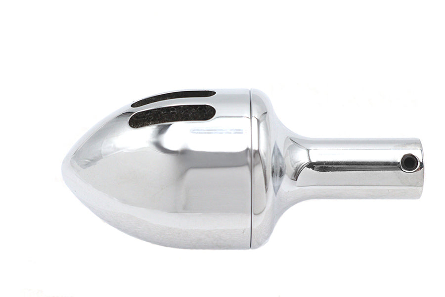 Chrome Billet Single Breather Canister