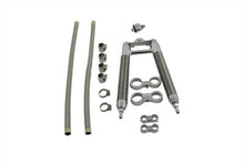 Load image into Gallery viewer, Dual Tube Oil Cooler Kit Chrome