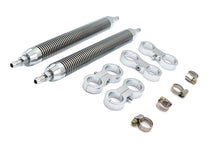 Load image into Gallery viewer, Oil Cooler Set Twin Style Billet Chrome