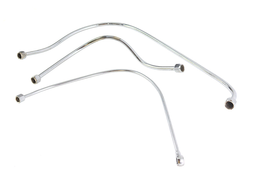 Chrome Oil Line Set