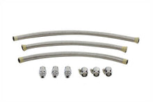 Load image into Gallery viewer, Custom Stainless Steel Oil Line Kit