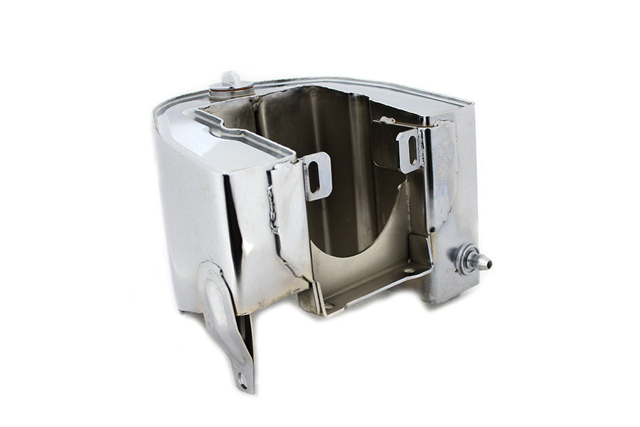 York Electric Start Oil Tank Chrome