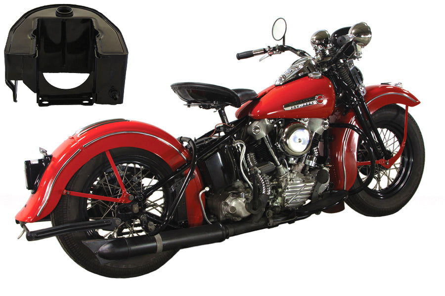 Replica Black Tourist Trophy Bobber Short Oil Tank