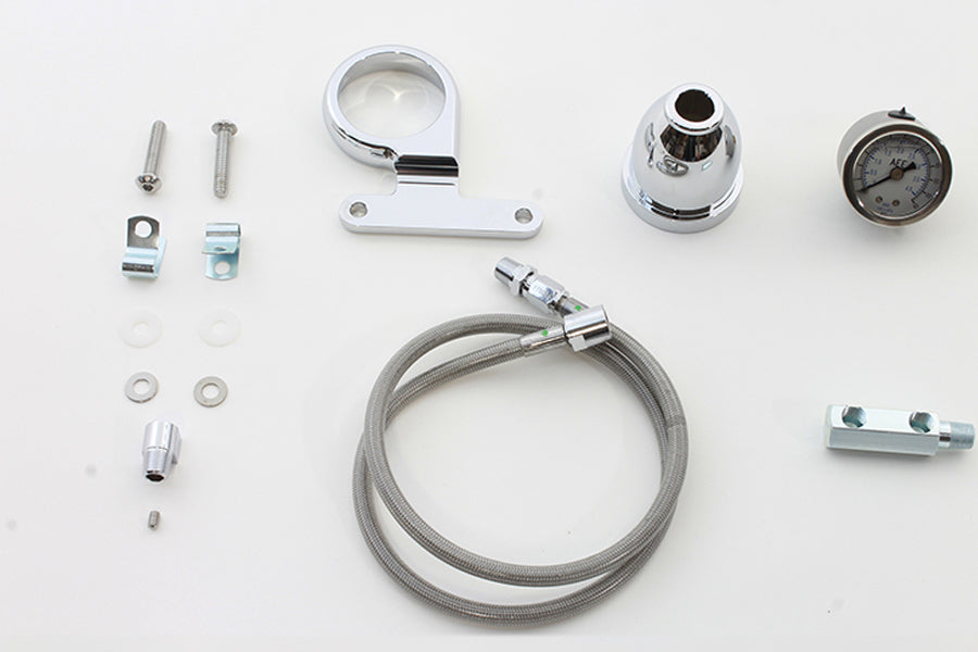 Rocker Box Oil Pressure Gauge Kit