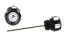 Load image into Gallery viewer, M8 Black and Machined Oil Temperature Dipstick
