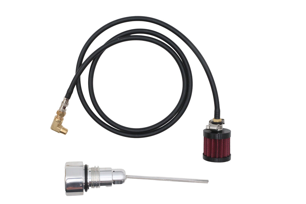 Oil Tank Vented Dipstick Polished