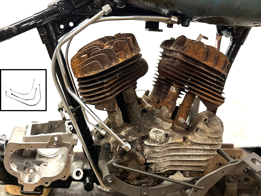 45 W/G Oil Line Set Zicad Plated