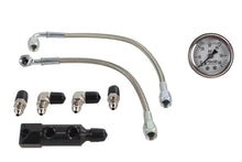 Load image into Gallery viewer, Panhead Rocker Box Oil Line and Gauge Kit