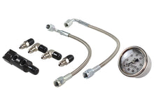 Load image into Gallery viewer, Panhead Rocker Box Oil Line and Gauge Kit
