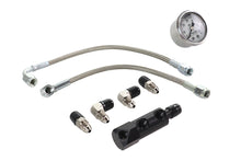 Load image into Gallery viewer, Panhead Rocker Box Oil Line and Gauge Kit