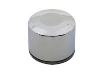 Load image into Gallery viewer, V-TWIN Magnetek oil filter for oil tank, showing the cylindrical metal filter with mounting features.