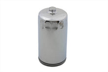 Load image into Gallery viewer, V-TWIN Magnetek Hex Oil Filter for oil tank, showing the metal filter with hex shape and brand markings.