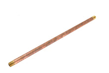 Load image into Gallery viewer, 1/8 inch NPT x 10 inch Brass Pipe