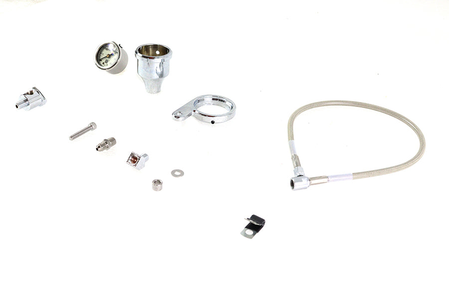 Rocker Box Oil Pressure Gauge Kit