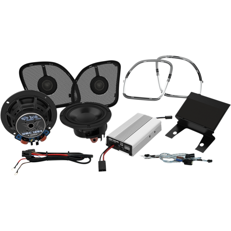 WILD BOAR 400 WATT STEREO PACKAGE 14-24 HARLEY BAGGERS - The Speed Shop Canada