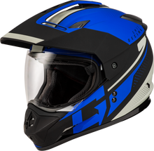Load image into Gallery viewer, Gm 11 Decima Helmet Matte Black/Blue Xs