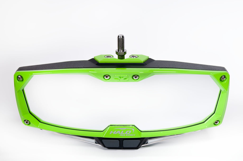 Bezel Halo Billet/Led/Cast Green