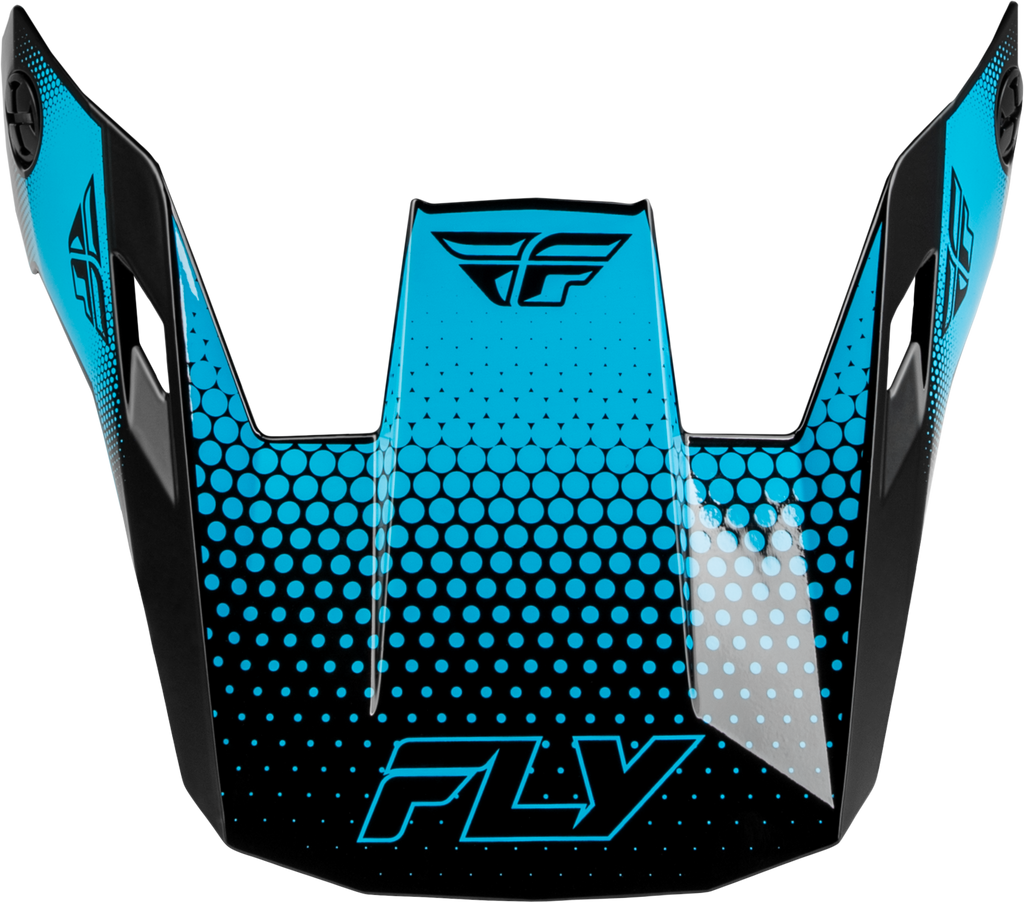 Rayce Sonar Helmet Visor Black/Electric Blue Xs Lg
